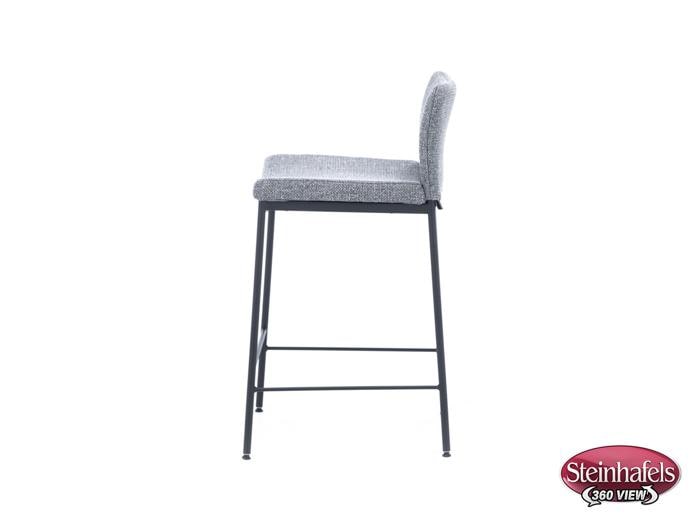 amisco black  inch counter seat height stool  image   