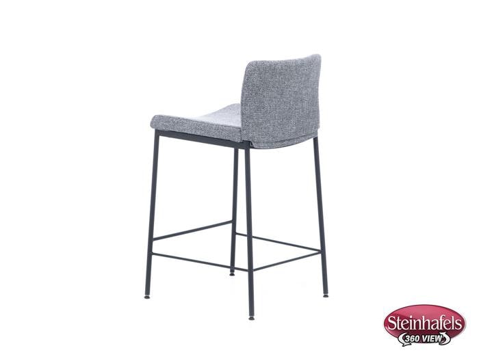 amisco black  inch counter seat height stool  image   