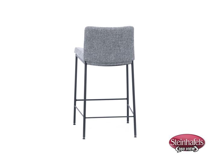 amisco black  inch counter seat height stool  image   