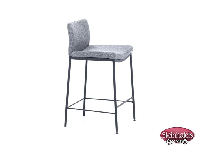 amisco black  inch counter seat height stool  image   