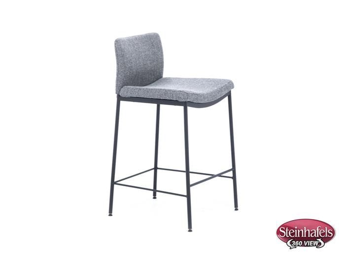 amisco black  inch counter seat height stool  image   