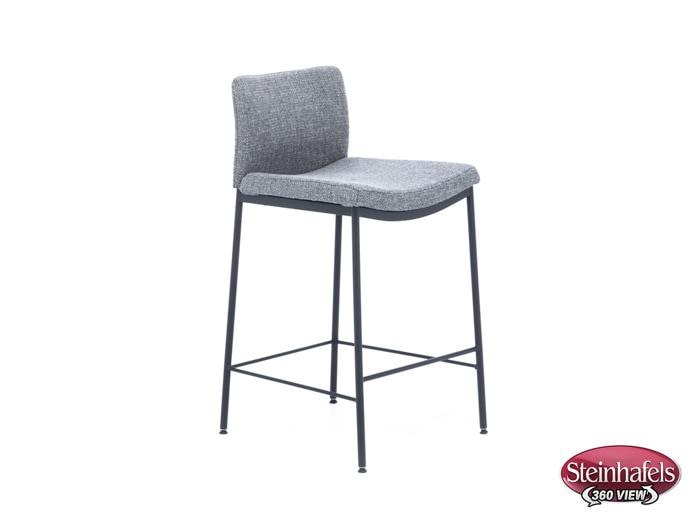 amisco black  inch counter seat height stool  image   