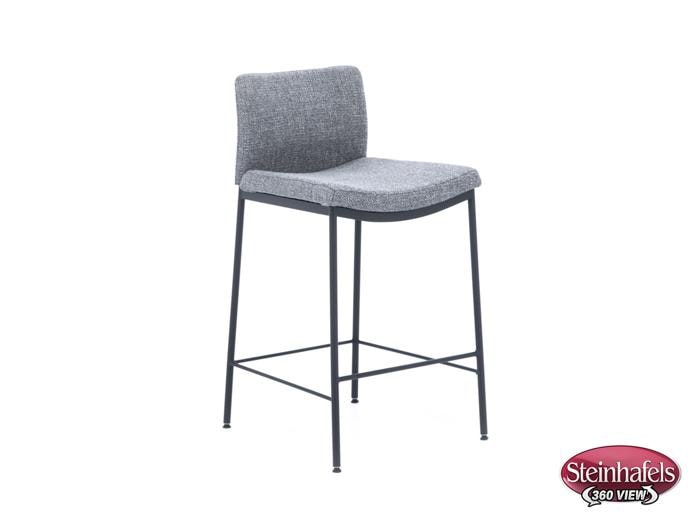 amisco black  inch counter seat height stool  image   