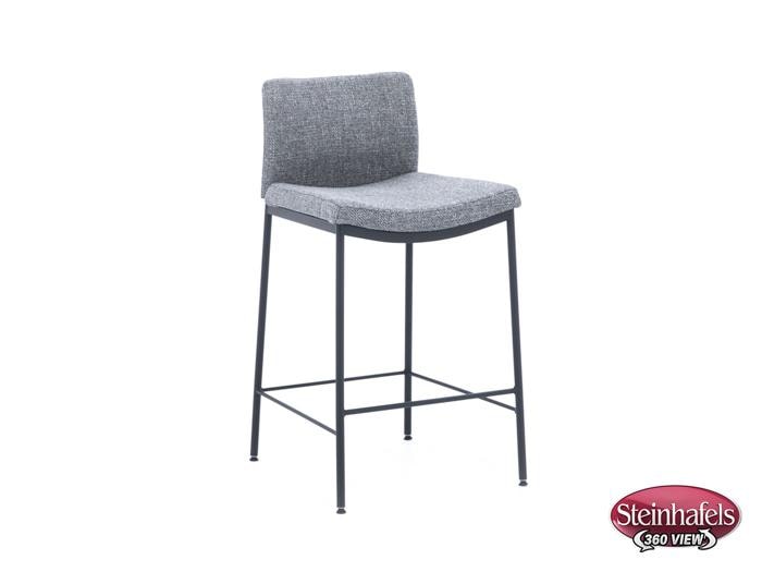 amisco black  inch counter seat height stool  image   