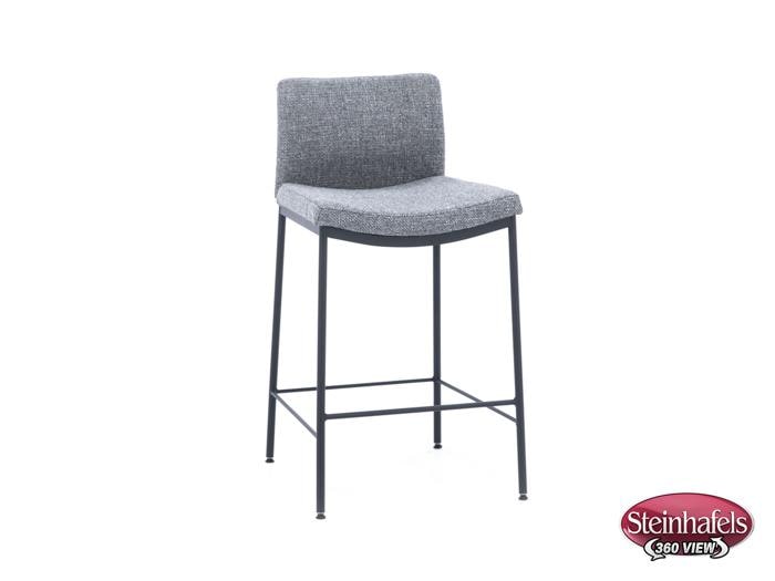 amisco black  inch counter seat height stool  image   