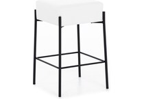 amisco black  inch counter seat height stool   