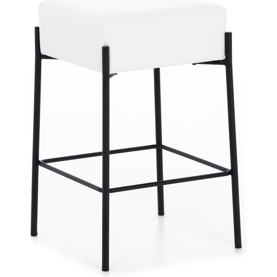 amisco black  inch counter seat height stool   