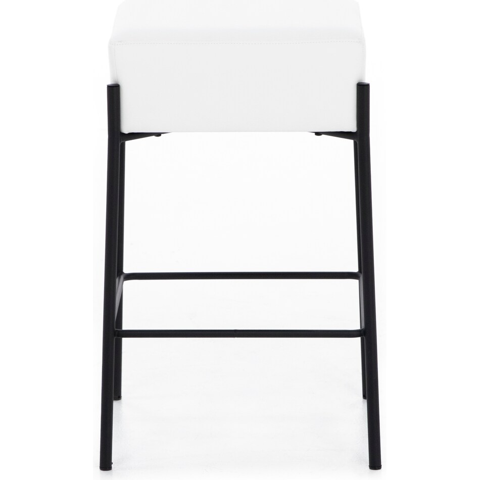 amisco black  inch counter seat height stool   