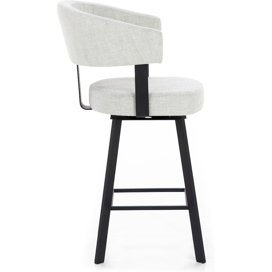 amisco black  inch counter seat height stool   