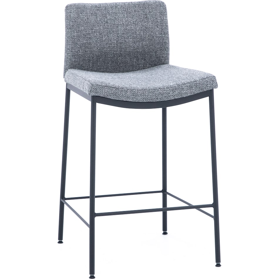 amisco black  inch counter seat height stool   