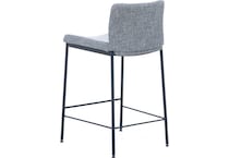 amisco black  inch counter seat height stool   