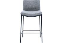 amisco black  inch counter seat height stool   