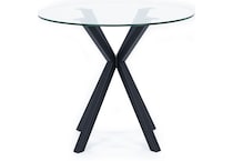 amisco black inch counter height round oval pkg  