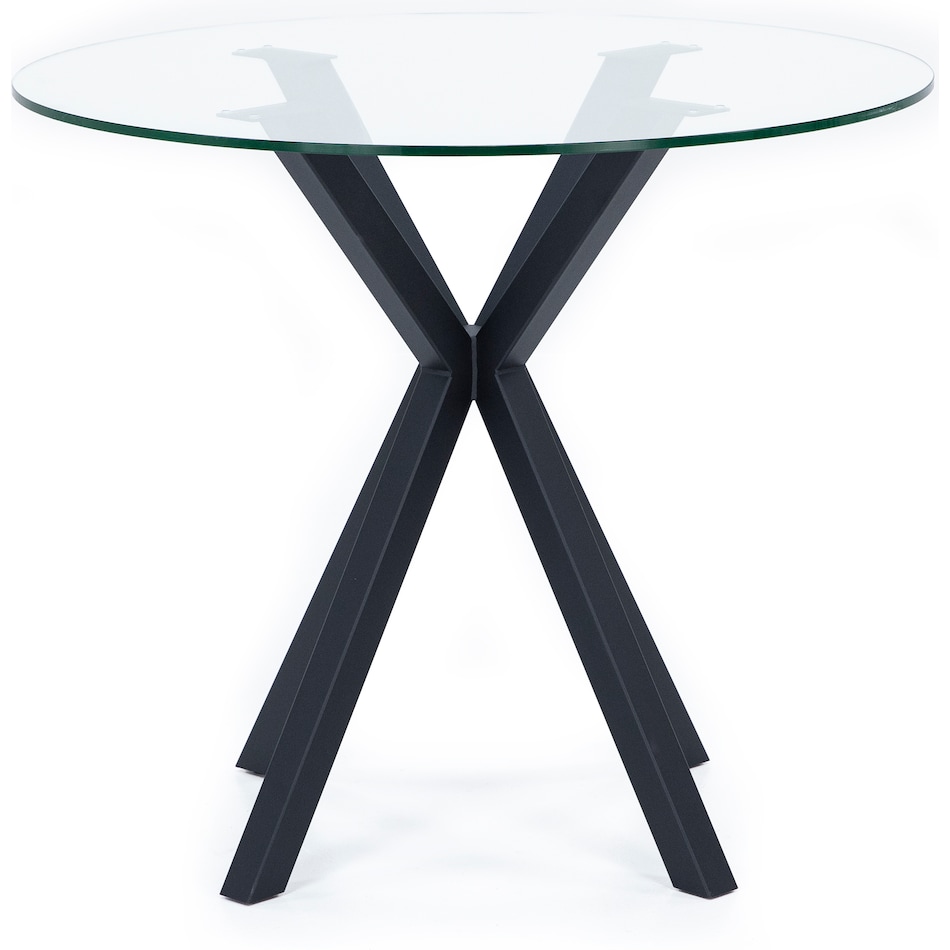 amisco black inch counter height round oval pkg  