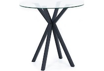 amisco black inch counter height round oval pkg  