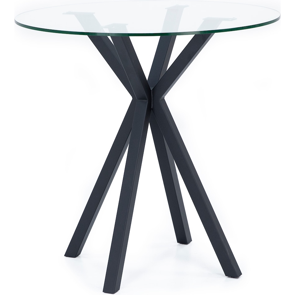 amisco black inch counter height round oval pkg  