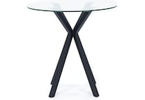 amisco black inch counter height round oval pkg  