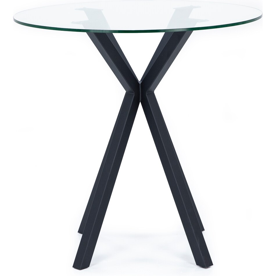 amisco black inch counter height round oval pkg  