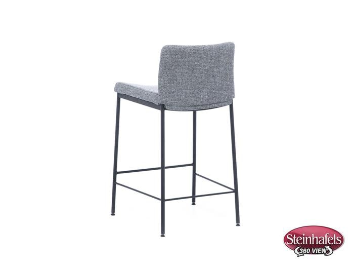 amisco black bar stool  image   