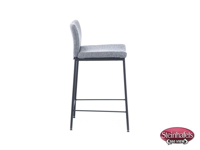 amisco black bar stool  image   