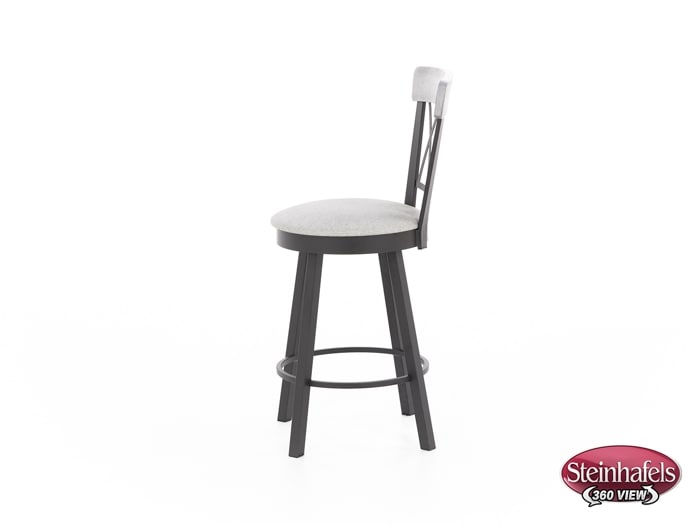 amisco brown  inch counter seat height stool  image   