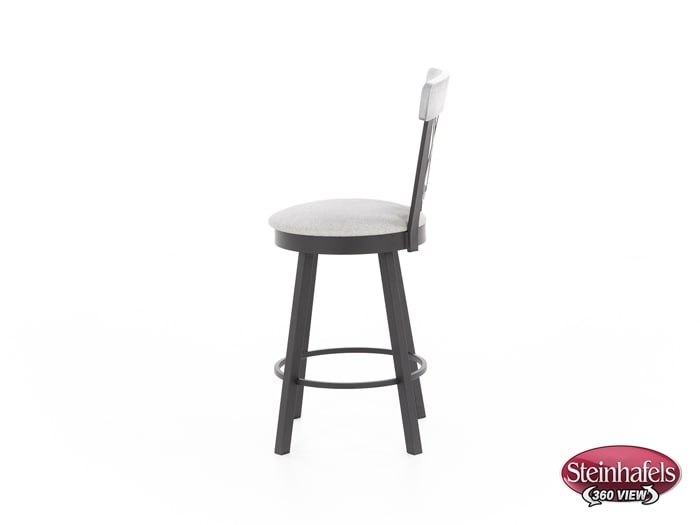 amisco brown  inch counter seat height stool  image   