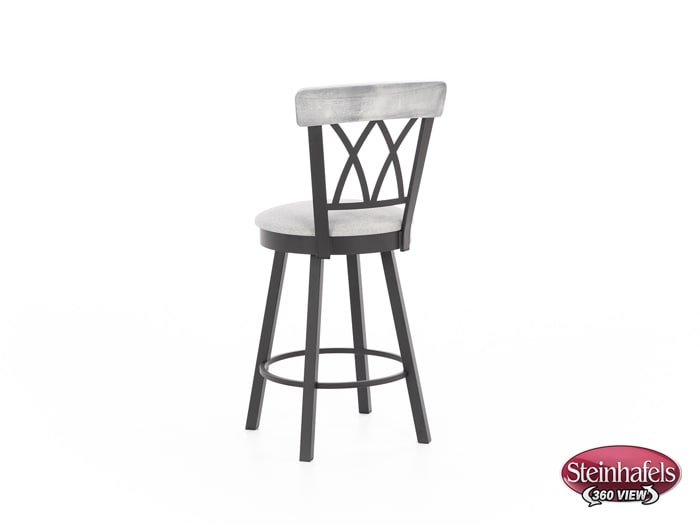 amisco brown  inch counter seat height stool  image   