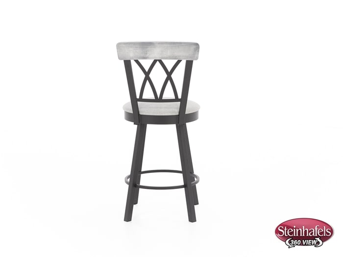 amisco brown  inch counter seat height stool  image   