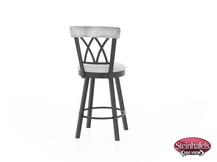 amisco brown  inch counter seat height stool  image   