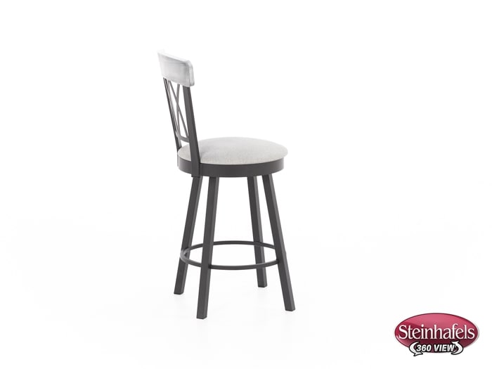 amisco brown  inch counter seat height stool  image   