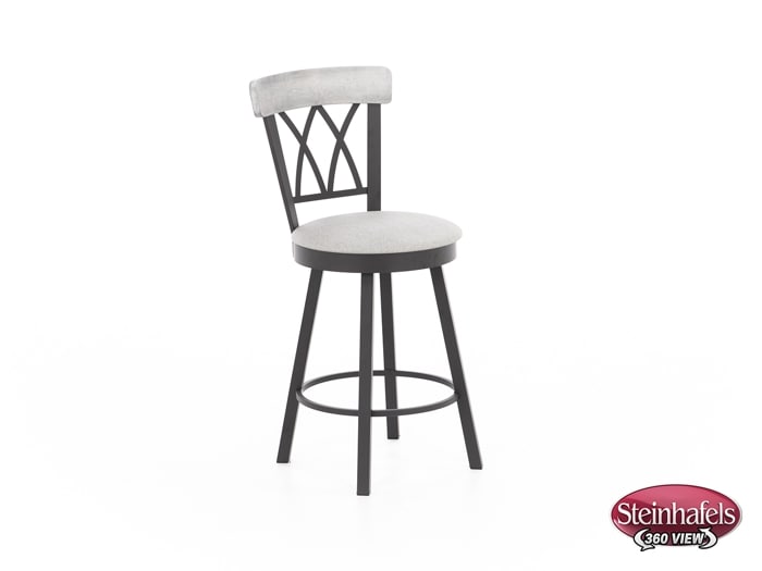 amisco brown  inch counter seat height stool  image   