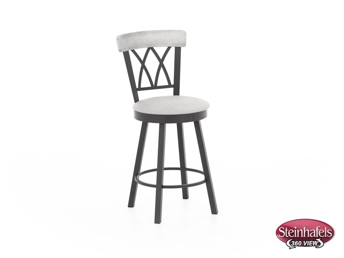 amisco brown  inch counter seat height stool  image   