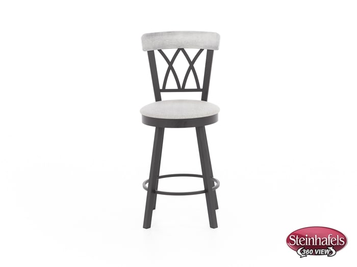 amisco brown  inch counter seat height stool  image   