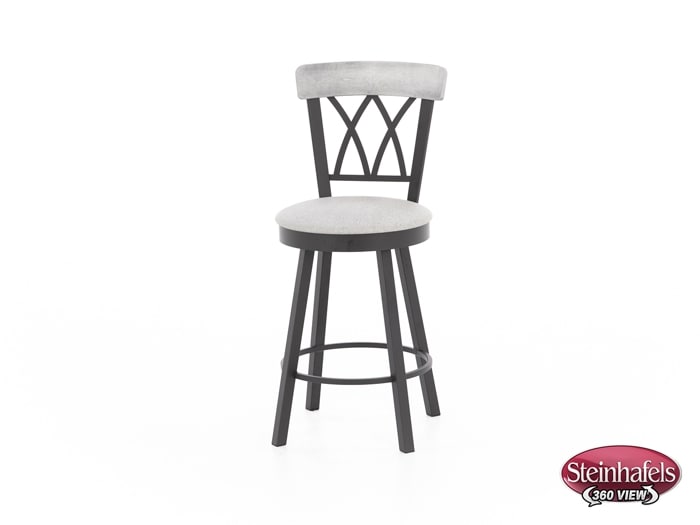 amisco brown  inch counter seat height stool  image   
