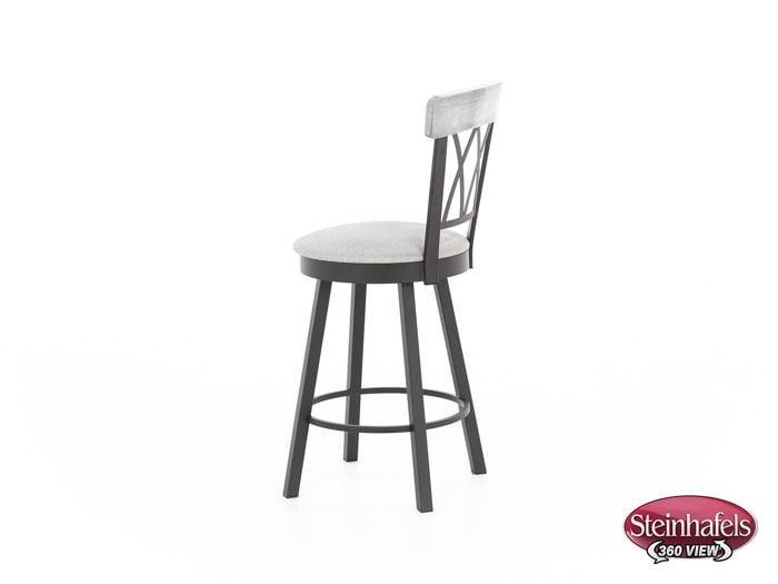 amisco brown  inch counter seat height stool  image   