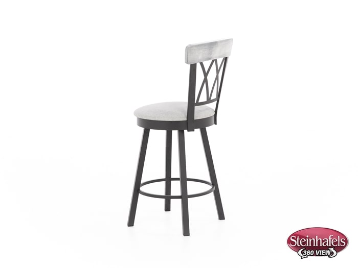 amisco brown  inch counter seat height stool  image   