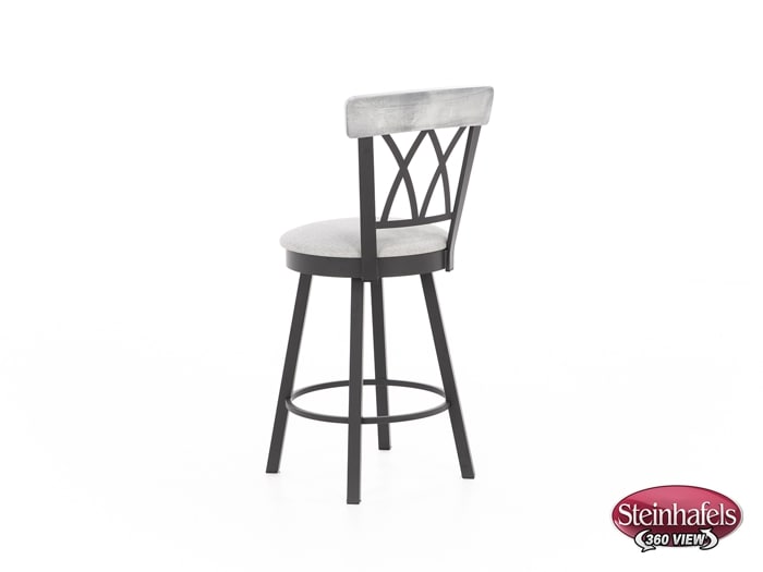 amisco brown  inch counter seat height stool  image   