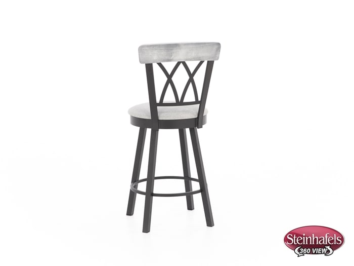 amisco brown  inch counter seat height stool  image   
