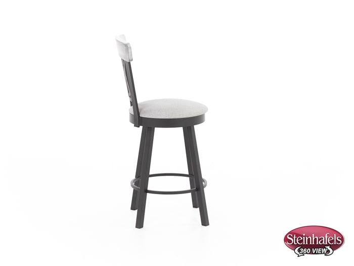 amisco brown  inch counter seat height stool  image   