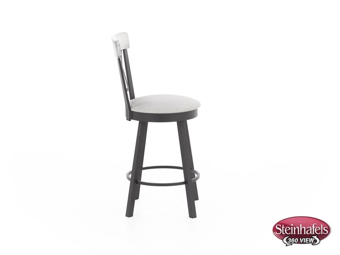 amisco brown  inch counter seat height stool  image   