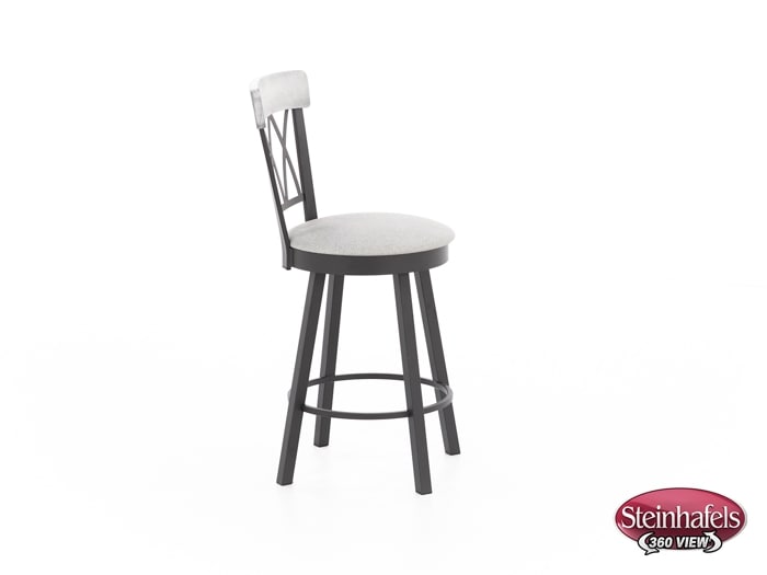 amisco brown  inch counter seat height stool  image   