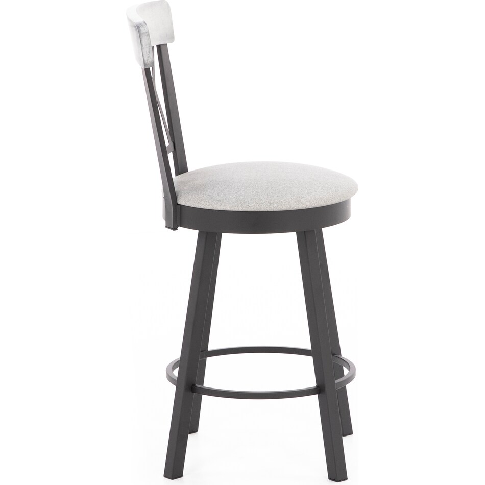 amisco brown  inch counter seat height stool   