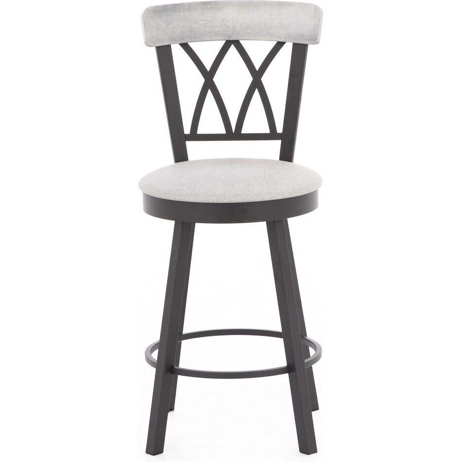 amisco brown  inch counter seat height stool   
