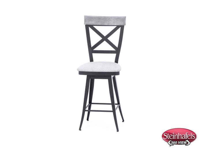 amisco brown bar stool  image   
