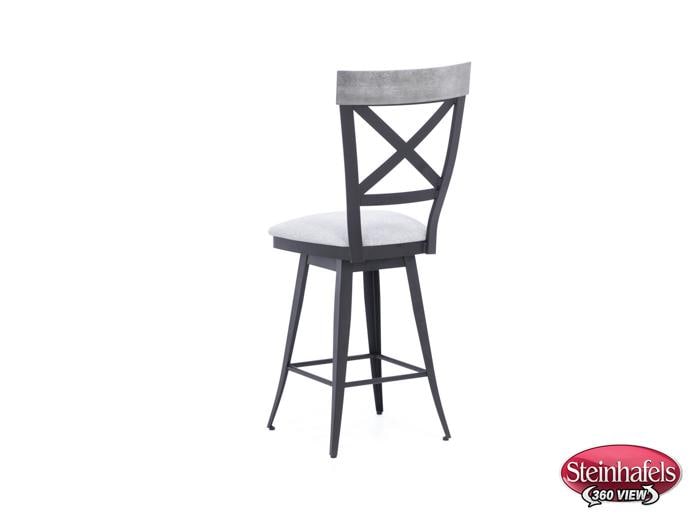 amisco brown bar stool  image   