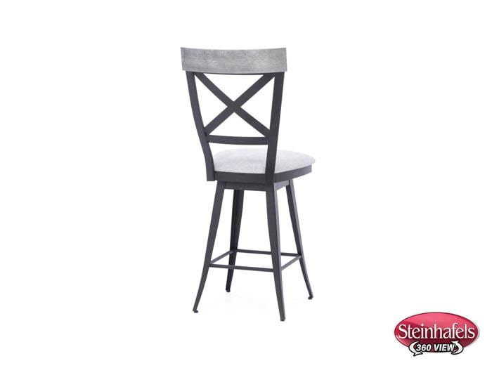 amisco brown bar stool  image   