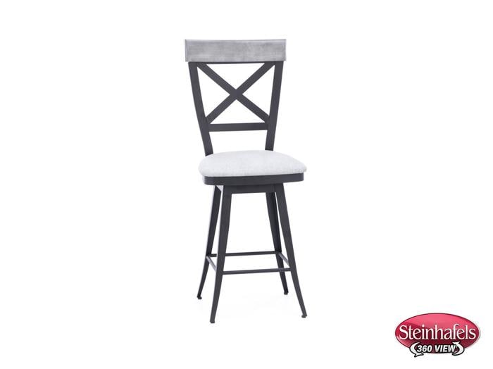 amisco brown bar stool  image   