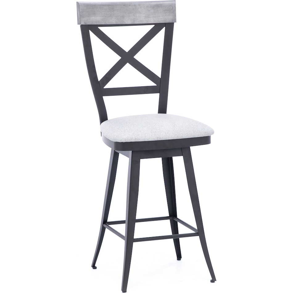 amisco brown bar stool   