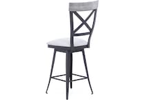amisco brown bar stool   