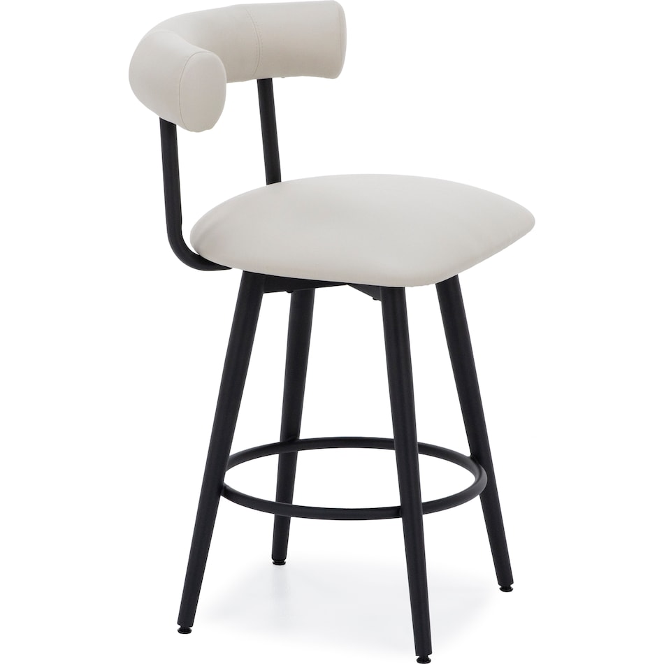 amisco db oyster  inch counter seat height stool   